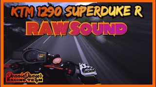 KTM 1290 Superduke R Hard Ride RAW Sound [upl. by Leirbag]