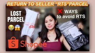 SHOPEE RETURN TO SELLER AND LOST PARCEL  What to Do ☹️🤔 [upl. by Eiramllij504]