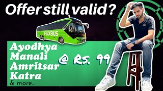 Book Flixbus  99  How to book  Cancellation Policy and more [upl. by Zeitler]