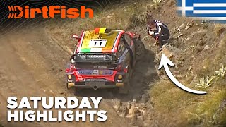 Neuville amp Ogier OUT WRC Acropolis Rally Greece 2023 Saturday Highlights [upl. by Heidi]