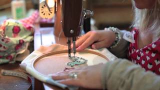 Freehand Machine Embroidery Workshop  an introduction to one of our day courses [upl. by Alger]