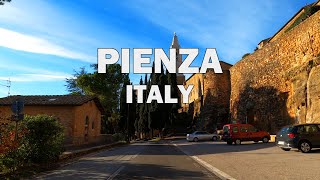 Pienza Italy  Driving Tour 4K [upl. by Enyalahs816]