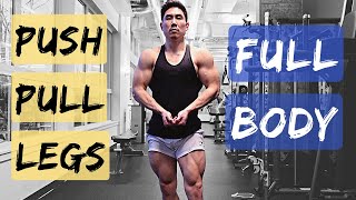 Best 3 Day Workout Plan to Build Muscle FULL BODY or PPL [upl. by Esekram]