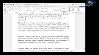 Connessioni derivanti da una funzione theta fittizia la DN Constant estesa e la Formula di Cardano [upl. by Pesvoh316]