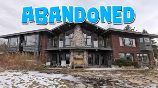 Exploring an Abandoned amp Untouched Lakefront Luxury Mansion [upl. by Swope]