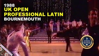 1988 UK Open Dance Championships  PROFESSIONAL LATIN  BOURNEMOUTH BIC 21st January [upl. by Todhunter]