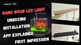 LEDStar Nano WRGB Unboxing Installation and App Setup [upl. by Nishi707]