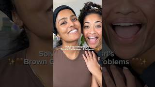 LETS SOLVE Dhivyasrii’s brown girl makeup problems browngirlmakeup [upl. by Freddie496]