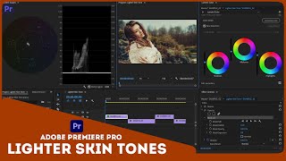 Mastering Lighter Skin Tone Correction in Premiere Pro premierepro colorgrading Perfect Skin Tone [upl. by Lotty]