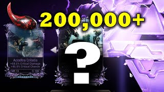 200K Kuva Rolling For A God Tier Acceltra Riven Warframe Pls [upl. by Birdt]