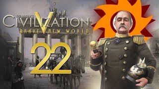 Civilization V Brave New World as Germany  Episode 22 The Domino Effect [upl. by Lexerd]