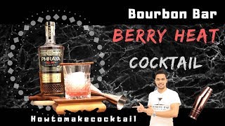 Berry​ Heat​  Phraya​ Elements​ Rum​  Cocktail recipe [upl. by Silverts]