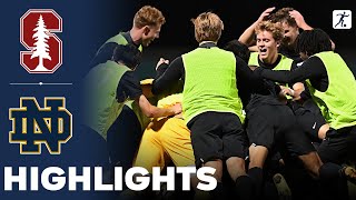 Stanford vs Notre Dame  What a Game  NCAA College Soccer  Highlights  November 06 2024 [upl. by Jamieson75]