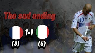 France vs Italy world cup 2006 final penalty shootout highlights video fyp ytvideo [upl. by Iran498]