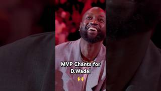 Miami Heat fans show love to Dwyane Wade during his speech 📢👏Shorts [upl. by Enaid]