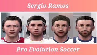 Sergio Ramos  Stats Evolution  PES 4 ao PES 2022  PS2 [upl. by Ahsaekal]