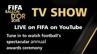 FIFA Ballon dOr 2015 Ceremony  Full Show [upl. by Schroeder]