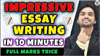 Essay Writing  Essay Writing UPSCRailwaySSC  How To Write An Essay  FormatTipsMethodTricks [upl. by Arahsit]