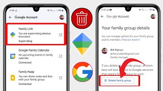 How To Remove Family Link From Google Account 2024  Delete Family Link [upl. by Aem]