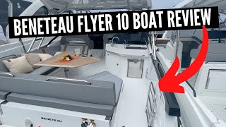 Beneteau Flyer 10 Boat Review amp Tour [upl. by Ahseinad508]