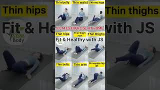 Pilates exercises at homeyoga weightloss fitnessroutine short [upl. by Eladnar]