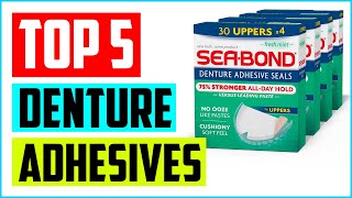 Top 5 Best Denture Adhesives In 2022 – Products Review [upl. by Ycniuq]