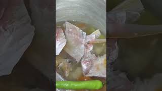 Tinolang isda na may repolyo cooking soup shortvideo fyp [upl. by Ahsienal730]