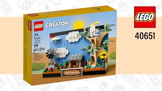 LEGO® Australia Postcard 40651191 pcs Speed Build TopBrickBuilderLite [upl. by Adnarom989]