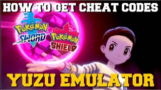 HOW TO USE CHEAT CODES FOR YUZU EMULATOR IN POKEMON SWORD AND SHIELD [upl. by Eirrab]