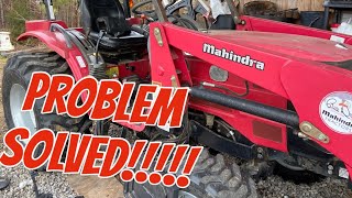 Mahindra 3016 Shuttle Shift Tractor Flaw FIXED alsoI need your help [upl. by Correna322]