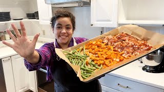 FIVE Time Saver Dinners Sheet Pan Recipes [upl. by Kemme]