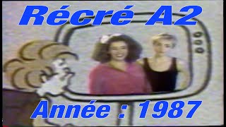 Antenne 2 Récré A2  Année 1987  Extrait Vhs VHSRIP [upl. by Narine]