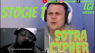 first time hearing stogie t sotra cypher dude got bars reaction [upl. by Rolecnahc457]