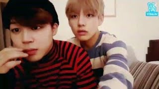 JIMIN amp TAEHYUNG VLIVE IN KOBE Türkçe Altyazılı [upl. by Neerroc]