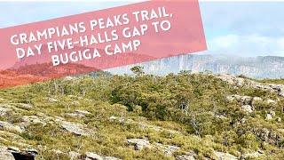 Grampians Peaks Trail Day Five  Halls Gap to Bugiga  May 2023 [upl. by Llekcm956]