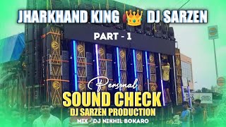 Dj Sarzen Speaker Check Song  Dj Sarzen Personal sound check remix  Dj Sarzen Personal Song [upl. by Ananna139]