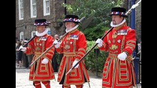 Yeoman Warder Beefeater at the Tower of London  Latest Video [upl. by Mallis761]