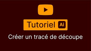 Tutoriel  créer un tracé de découpe CutContour avec Illustrator [upl. by Orelia]