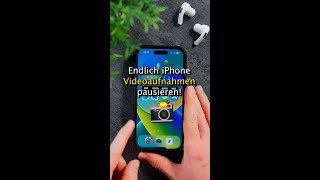 iPhone Videoaufnahme pausieren JETZT möglich 😍😱 [upl. by Lipfert]