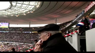 Le dimanche a 15 h d’Éric Platel tournage et réalisation au stade de France pour France pays galles [upl. by Miarfe]