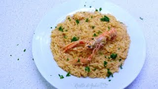 RISOTTO alla CREMA DI SCAMPI il Segreto per farlo COME AL RISTORANTE  RICETTE DI GABRI [upl. by Hansel964]