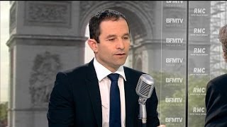 Hamon soutient Taubira la Marseillaise quotje ne la chante pas non plusquot  1205 [upl. by Blackington992]