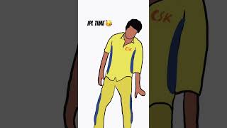 Chennai Super Kings 🦁X vaathi coming 🥳thalapathyvijay csk yellove tataipl2024 artshorts art [upl. by Nomsed297]