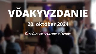 VĎAKYVZDANIE 2024  NEDEĽA SPOLU v AC Senica [upl. by Eiznik]