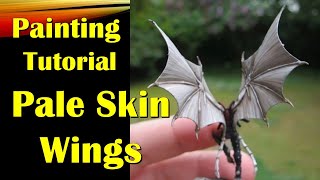 Assembly and Painting tip 29 How to paint pale flesh wings [upl. by Jaffe673]