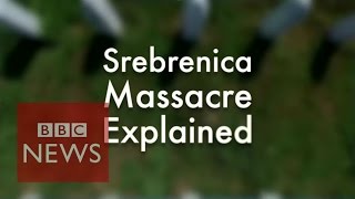 Srebrenica massacre  Explained in under 2 min  BBC News [upl. by Bakki]