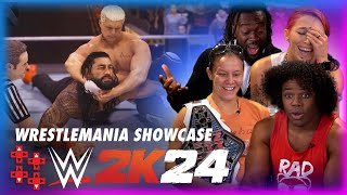 WWE 2K24 FIRST LOOK — WrestleMania 2K Showcase [upl. by Esemaj]