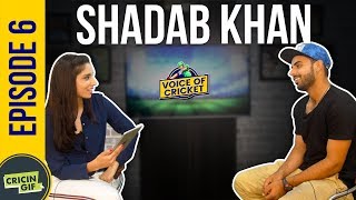 Shadab Khan in conversation with Zainab Abbas  Voice of Cricket Episode 6 [upl. by Johnathon]