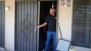 Sliding Patio Security Doors by Day Star Screens 480986286 [upl. by Aiyn]