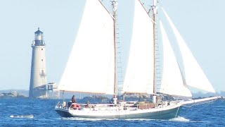 Schooner LIBERTY STAR summer 2024 part 1 [upl. by Daphene]